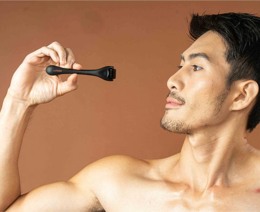 How-to-use-beard-roller 